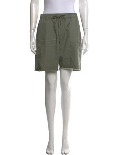 Pre-owned John Elliott Knee-length Shorts In Green