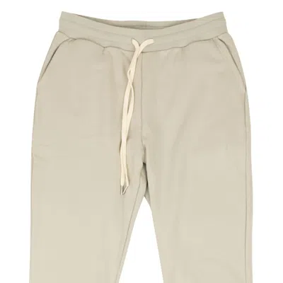 John Elliott La Cotton Sweatpants - Concrete In White