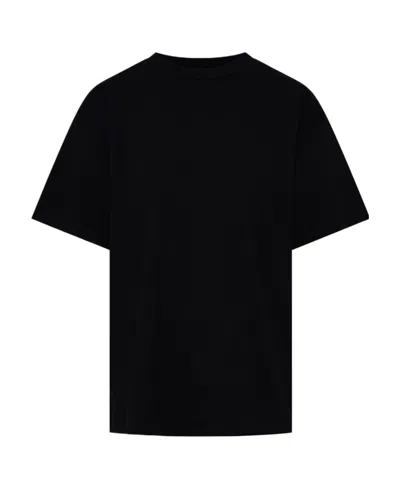 John Elliott Logo T-shirt With Round Neck In Black