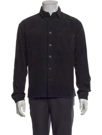 Pre-owned John Elliott Long Sleeve Shirt In Black
