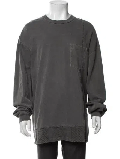 Pre-owned John Elliott Long Sleeve Shirt In Grey