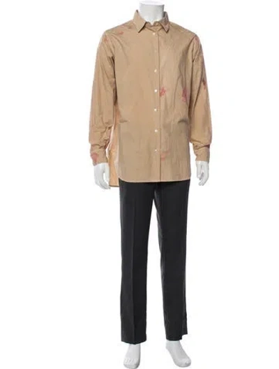 Pre-owned John Elliott Long Sleeve Shirt In Neutral