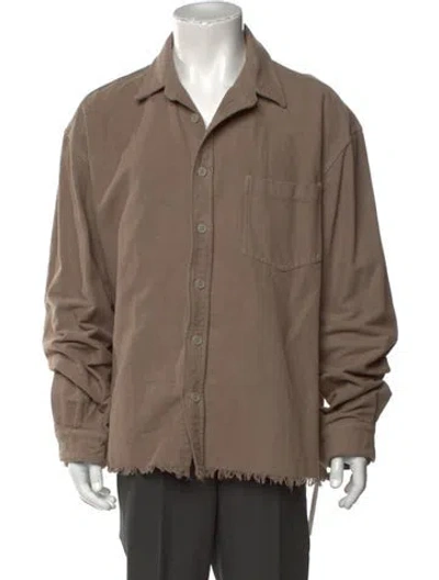 Pre-owned John Elliott Long Sleeve Shirt In Neutral