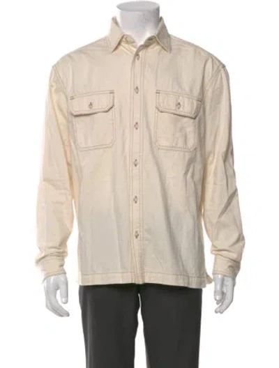 Pre-owned John Elliott Long Sleeve Shirt In Neutrals