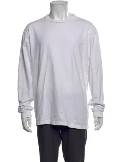 Pre-owned John Elliott Long Sleeve Shirt In White