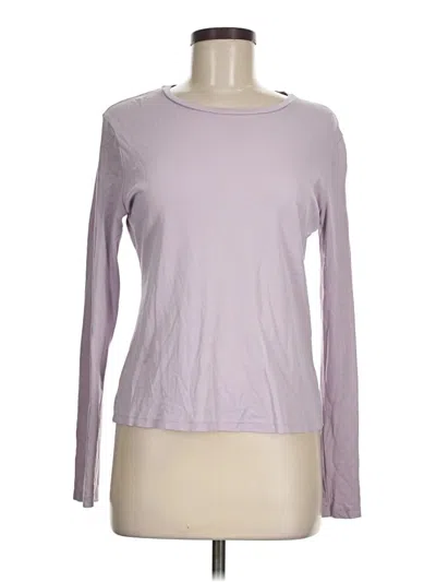 Pre-owned John Elliott Long Sleeve T-shirt In Purple