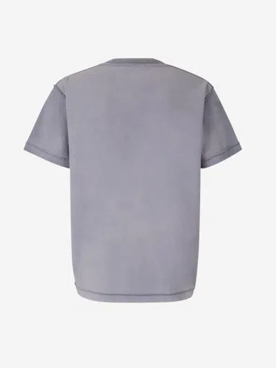 John Elliott Maize Cotton T-shirt In Grey