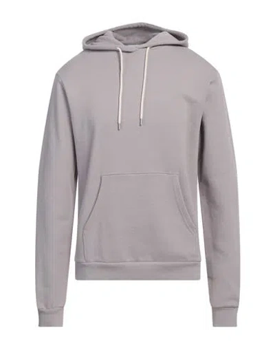 John Elliott Man Sweatshirt Light Grey Size 2 Cotton, Polyurethane In Purple