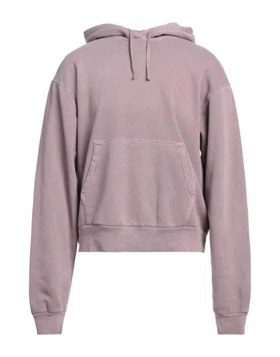 John Elliott Man Sweatshirt Pastel Pink Size 2 Cotton