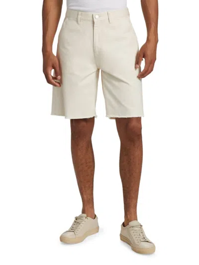 John Elliott Men's Cut-off Cotton Work Shorts