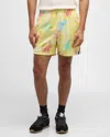 John Elliott Rivalry Shorts In Twisted Sun