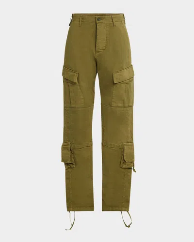 John Elliott Men's Slim Tactical Cargo Pants In Army