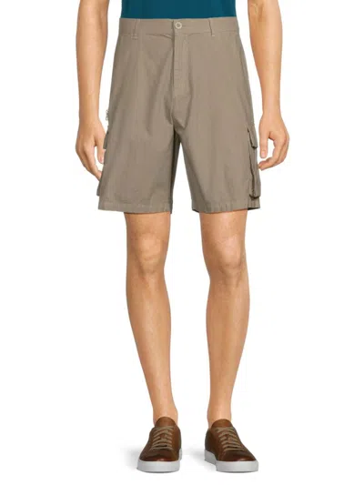 John Elliott Men's Solid Cargo Shorts In Tan