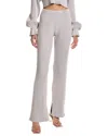 John Elliott Mineral Wash Ginza Rib Split Pant In Purple