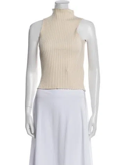 Pre-owned John Elliott Mock Neck Sweater In Gray