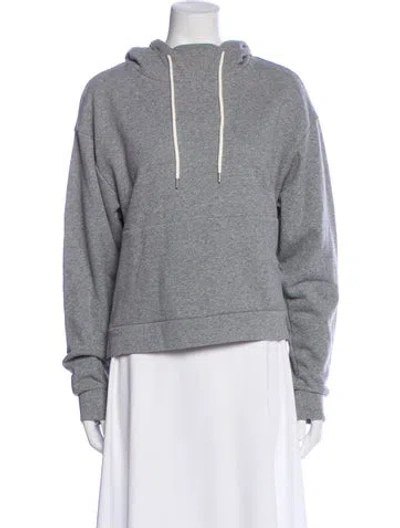 Pre-owned John Elliott Mock Neck Sweater In Gray