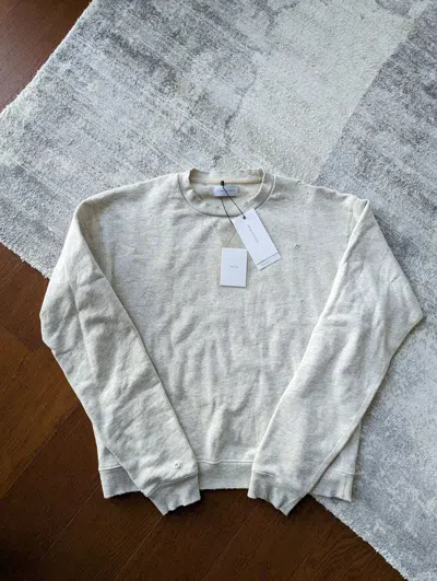 Pre-owned John Elliott Nwt  Folsom Crew Vintage Heather Gray In Multi