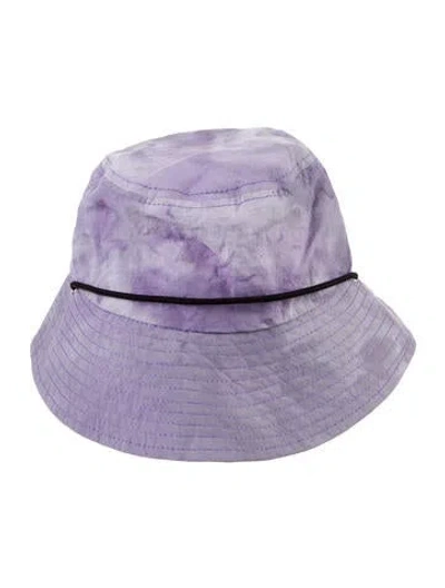 Pre-owned John Elliott Nylon Bucket Hat In Purple