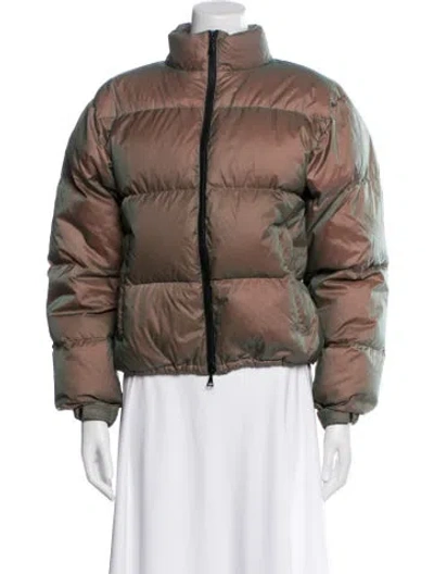 Pre-owned John Elliott Nylon Down Jacket In Neutral