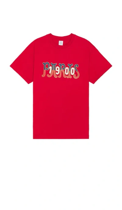 John Elliott X Olympics Paris University Tee In Red