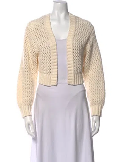 Pre-owned John Elliott Open Front Sweater In Neutrals