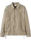 John Elliott Panel-detail Shirt In Neutrals