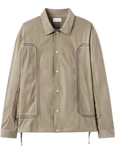 John Elliott Panel-detail Shirt In Neutrals