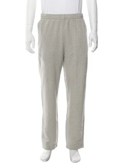 Pre-owned John Elliott Patterned Joggers In Grey