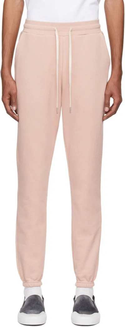 John Elliott Pink Cotton Lounge Pants In Twilight