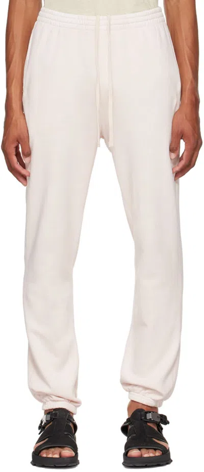 John Elliott Pink Interval Lounge Pants In Shell