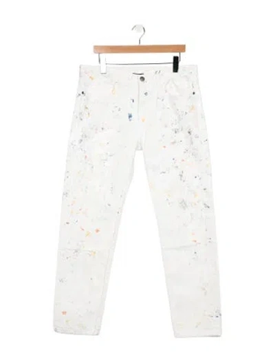 Pre-owned John Elliott Printed Joggers In Gray