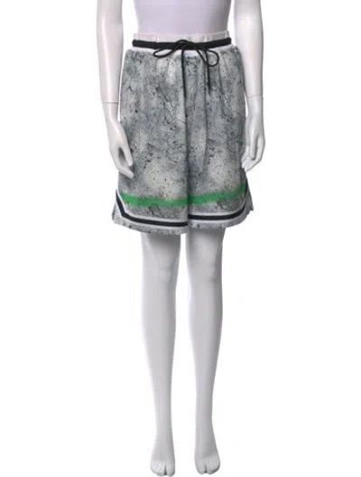 Pre-owned John Elliott Printed Knee-length Shorts In Multi