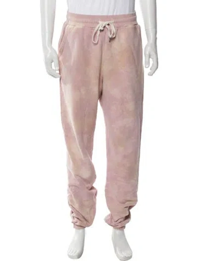 Pre-owned John Elliott Printed Lounge Bottoms In Pink