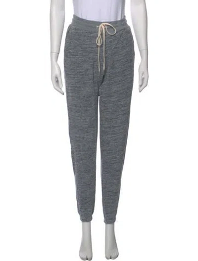 Pre-owned John Elliott Printed Skinny Leg Pants In Gray