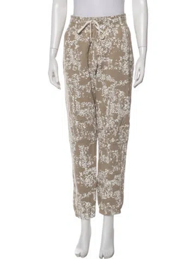 Pre-owned John Elliott Printed Sweatpants In Neutral