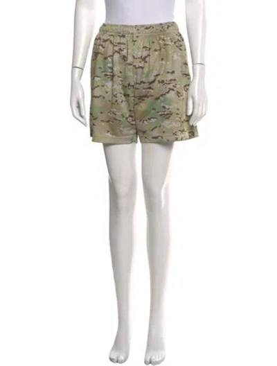 Pre-owned John Elliott Printed Wide Leg Pants In Neutral