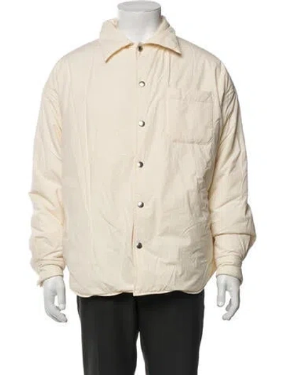 Pre-owned John Elliott Puffer Coat In Neutral
