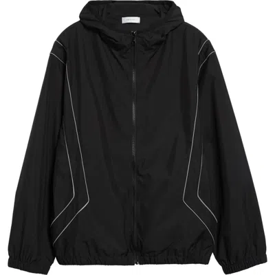 John Elliott Panelled Jacket In Black