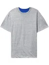 John Elliott Reversible Cotton T-shirt In Grey
