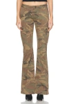 JOHN ELLIOTT RILEY LOW RISE UTILITY BOOT PANT