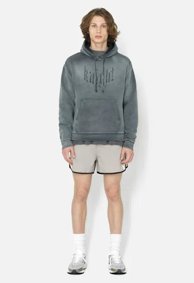 John Elliott Rush Knight-print Cotton Hoodie In Multi