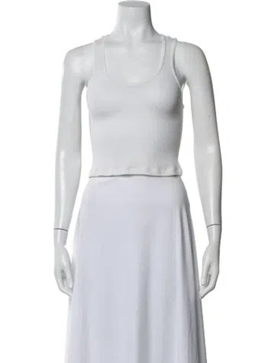 Pre-owned John Elliott Scoop Neck Sleeveless Top In Neutrals