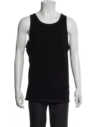 Pre-owned John Elliott Scoop Neck Sleeveless T-shirt In Gray