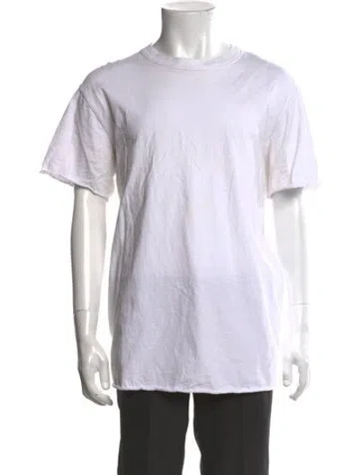 Pre-owned John Elliott Short Sleeve Dress Shirt In White