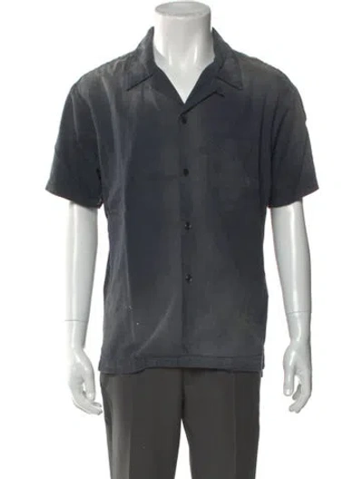 Pre-owned John Elliott Short Sleeve Shirt In Green