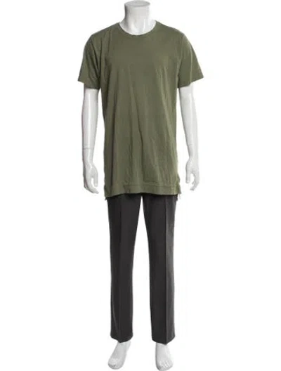 Pre-owned John Elliott Short Sleeve Shirt In Green