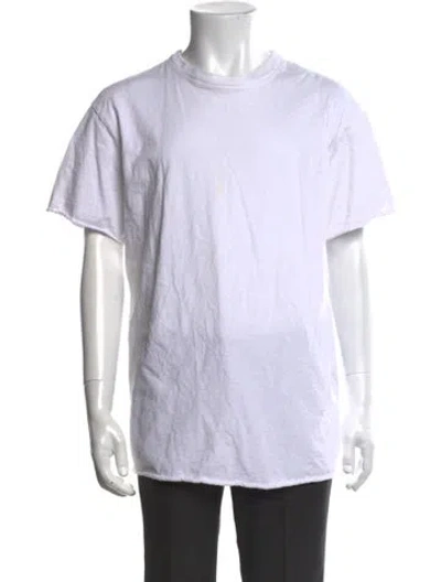 Pre-owned John Elliott Short Sleeve Shirt In White