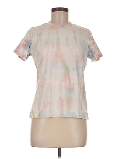 Pre-owned John Elliott Short Sleeve T-shirt In Ivory