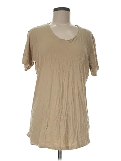 Pre-owned John Elliott Short Sleeve T-shirt In Tan