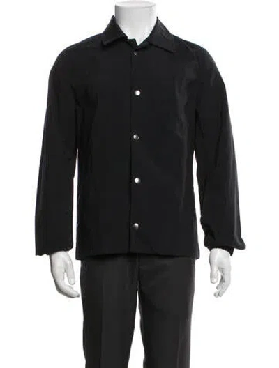 Pre-owned John Elliott Silk Jacket In Black